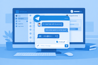 How to Manage Telegram Conversations in Intercom