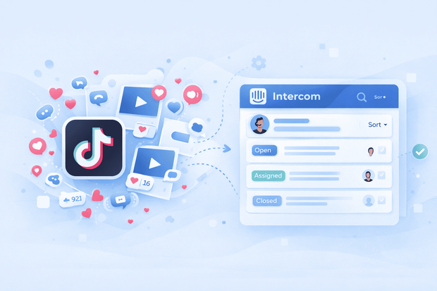 TikTok Intercom Integration Guide: Manage TikTok Messages in Intercom