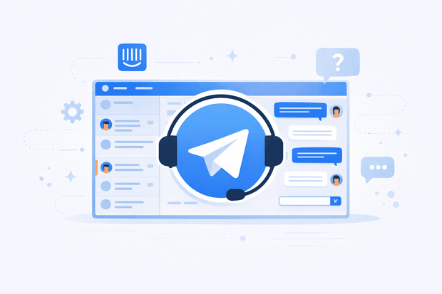 How to run Telegram customer support in Intercom